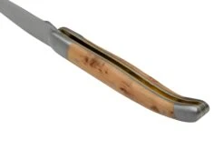 Forge De Laguiole Boraldes Edition 1212EINGE Mitres Satinées, Bois De Genévrier, Couteau De Poche -Spyder Couteau Magasin LA1212EINGE BOR 04 forgedelaguiole