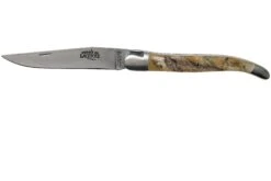 Forge De Laguiole 12 Cm 1212INBESAT Corne De Bélier, Couteau Laguiole