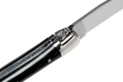 Forge De Laguiole 129INTCNOIBRI 9cm, Micarta Noir, Couteau Laguiole -Spyder Couteau Magasin LA129INTCNOIBRI 06 forge de laguiole