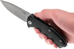 LionSteel KUR BK, Noir G10 -Spyder Couteau Magasin LI KUR BK 08 lionsteel li kur bk 08