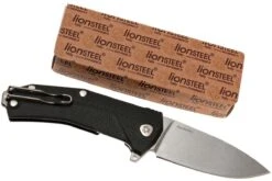 LionSteel KUR BK, Noir G10 -Spyder Couteau Magasin LI KUR BK 09 lionsteel li kur bk 09