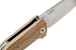 LionSteel KUR UL Couteau De Poche, Bois D'olivier -Spyder Couteau Magasin LI KUR UL 06 lionsteel