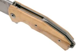 LionSteel KUR UL Couteau De Poche, Bois D'olivier -Spyder Couteau Magasin LI KUR UL 07 lionsteel