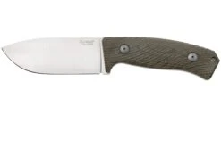 LionSteel M3 M3-CVG Green Canvas Micarta, Couteau Fixe