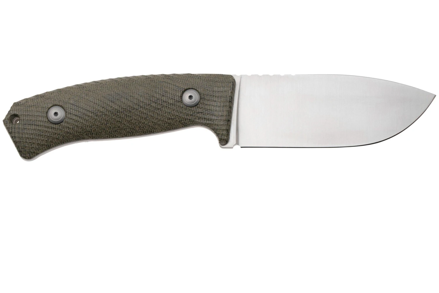 LionSteel M3 M3-CVG Green Canvas Micarta, Couteau Fixe 4 LionSteel M3 M3-CVG Green Canvas Micarta, Couteau Fixe â Image 2