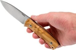 LionSteel M4-UL M390, Olivewood Handle -Spyder Couteau Magasin LI M4 UL 06 lionsteel li m4 ul 06