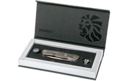 LionSteel ROK Bronze Titanium ROK B Couteau De Poche -Spyder Couteau Magasin LI ROK B 10 lionsteel rok