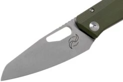 Liong Mah KUF-EDC 3.0 Green G10 Couteau De Poche, Liong Mah Design -Spyder Couteau Magasin LO KUFEDC3 GR 03 liong mah design