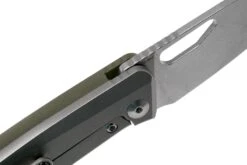 Liong Mah KUF-EDC 3.0 Green G10 Couteau De Poche, Liong Mah Design -Spyder Couteau Magasin LO KUFEDC3 GR 06 liong mah design