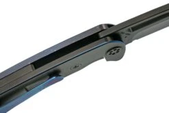 Medford On Belay S35VN, PVD Drop Point, Faced Flamed Galaxy Handle, PVD Hardware, Couteau De Poche -Spyder Couteau Magasin MF 22 OB 01 07 medford