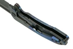 Medford On Belay S35VN, PVD Drop Point, Faced Flamed Galaxy Handle, PVD Hardware, Couteau De Poche -Spyder Couteau Magasin MF 22 OB 01 08 medford