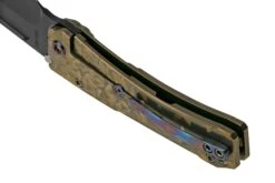 Medford Slim Midi, S45VN PVD DP, Bronze Hammered Fade Handles, Couteau De Poche -Spyder Couteau Magasin MF 22 SM 05 04 medford