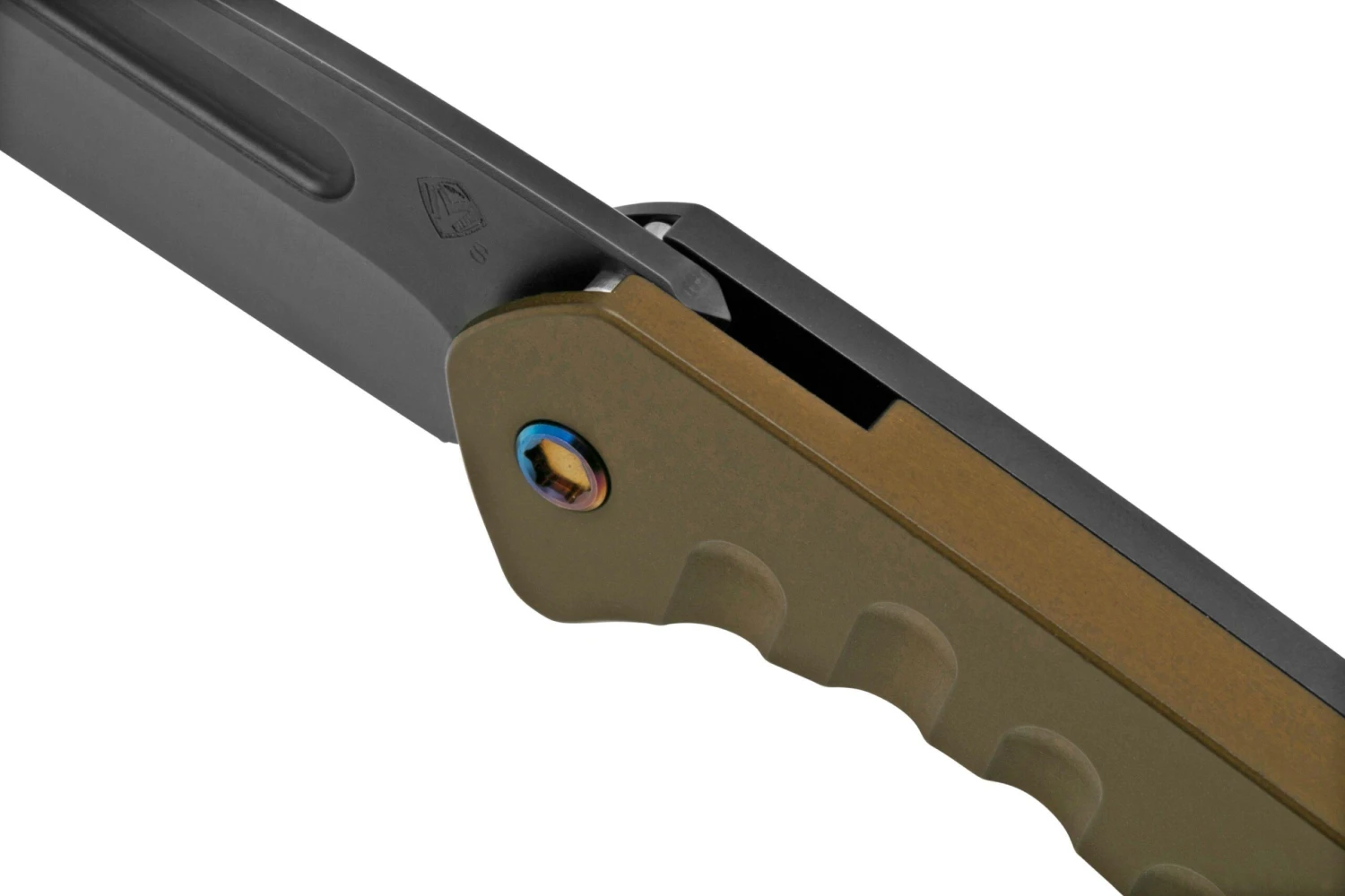 Medford Swift FL Flipper S35VN PVD Tanto, Yellow Handle, Couteau De Poche 8 Medford Swift FL Flipper S35VN PVD Tanto, Yellow Handle, Couteau De Poche â Image 6