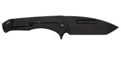 Medford Praetorian Slim Flipper, S35VN PVD Tanto Blade, Faced Flamed Handle, Couteau De Poche -Spyder Couteau Magasin MF 23 PSF 02 02 medford