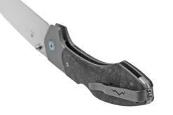 MKM Hero Stonewashed Carbonfiber, Titanium Bolsters, Couteau De Poche -Spyder Couteau Magasin MKM HR CFT 04 mkm