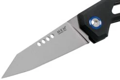 MKM Edge EG-ABK Black Aluminum Couteau De Poche, Graciut Design -Spyder Couteau Magasin MMK EG ABK 03 mkm knives