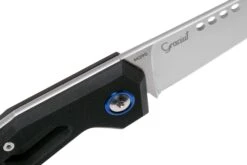 MKM Edge EG-ABK Black Aluminum Couteau De Poche, Graciut Design -Spyder Couteau Magasin MMK EG ABK 06 mkm knives