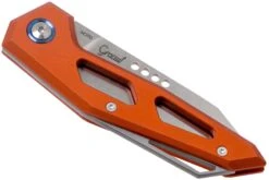 MKM Edge EG-AOR Orange Aluminum Couteau De Poche, Graciut Design -Spyder Couteau Magasin MMK EG AOR 04 mkm knives