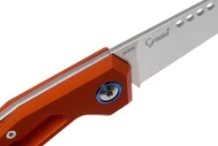 MKM Edge EG-AOR Orange Aluminum Couteau De Poche, Graciut Design -Spyder Couteau Magasin MMK EG AOR 06 mkm knives
