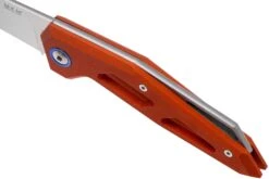 MKM Edge EG-AOR Orange Aluminum Couteau De Poche, Graciut Design -Spyder Couteau Magasin MMK EG AOR 07 mkm knives