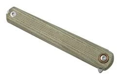 MKM Flame Light FL01L-GC Drop Blade, Green Micarta, Couteau De Poche -Spyder Couteau Magasin MMK FL01L GC 06 mkm