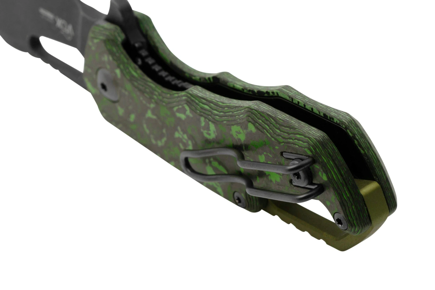 MKM Isonzo FX03-1CJD Hawkbill Dark Stonewashed, Jungle Wear Carbon Fiber, Couteau De Poche, Jesper Voxnaes Design 6 MKM Isonzo FX03-1CJD Hawkbill Dark Stonewashed, Jungle Wear Carbon Fiber, Couteau De Poche, Jesper Voxnaes Design – Image 4