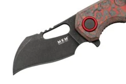 MKM Isonzo FX03-1CLD Hawkbill Dark Stonewashed, Lava Flow Carbon Fiber, Couteau De Poche, Jesper Voxnaes Design 10 MKM Isonzo FX03-1CLD Hawkbill Dark Stonewashed, Lava Flow Carbon Fiber, Couteau De Poche, Jesper Voxnaes Design -Spyder Couteau Magasin MMK FX03 1CLD 03 mkm