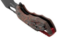 MKM Isonzo FX03-1CLD Hawkbill Dark Stonewashed, Lava Flow Carbon Fiber, Couteau De Poche, Jesper Voxnaes Design 11 MKM Isonzo FX03-1CLD Hawkbill Dark Stonewashed, Lava Flow Carbon Fiber, Couteau De Poche, Jesper Voxnaes Design -Spyder Couteau Magasin MMK FX03 1CLD 04 mkm