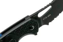 MKM Isonzo FX03-1PBK Hawkbill Serrated Black FRN Couteau De Poche, Jesper Voxnaes Design -Spyder Couteau Magasin MMK FX03 1PBK 06 mkm knives