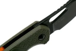 MKM Isonzo FX03-1PGO Hawkbill OD Green FRN, Black Blade Couteau De Poche, Jesper Voxnaes Design 14 MKM Isonzo FX03-1PGO Hawkbill OD Green FRN, Black Blade Couteau De Poche, Jesper Voxnaes Design -Spyder Couteau Magasin MMK FX03 1PGO 06 mkm knives