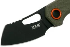 MKM Isonzo FX03-2PGO Cleaver OD Green FRN, Black Blade Couteau De Poche, Jesper Voxnaes Design 11 MKM Isonzo FX03-2PGO Cleaver OD Green FRN, Black Blade Couteau De Poche, Jesper Voxnaes Design -Spyder Couteau Magasin MMK FX03 2PGO 03 mkm knives