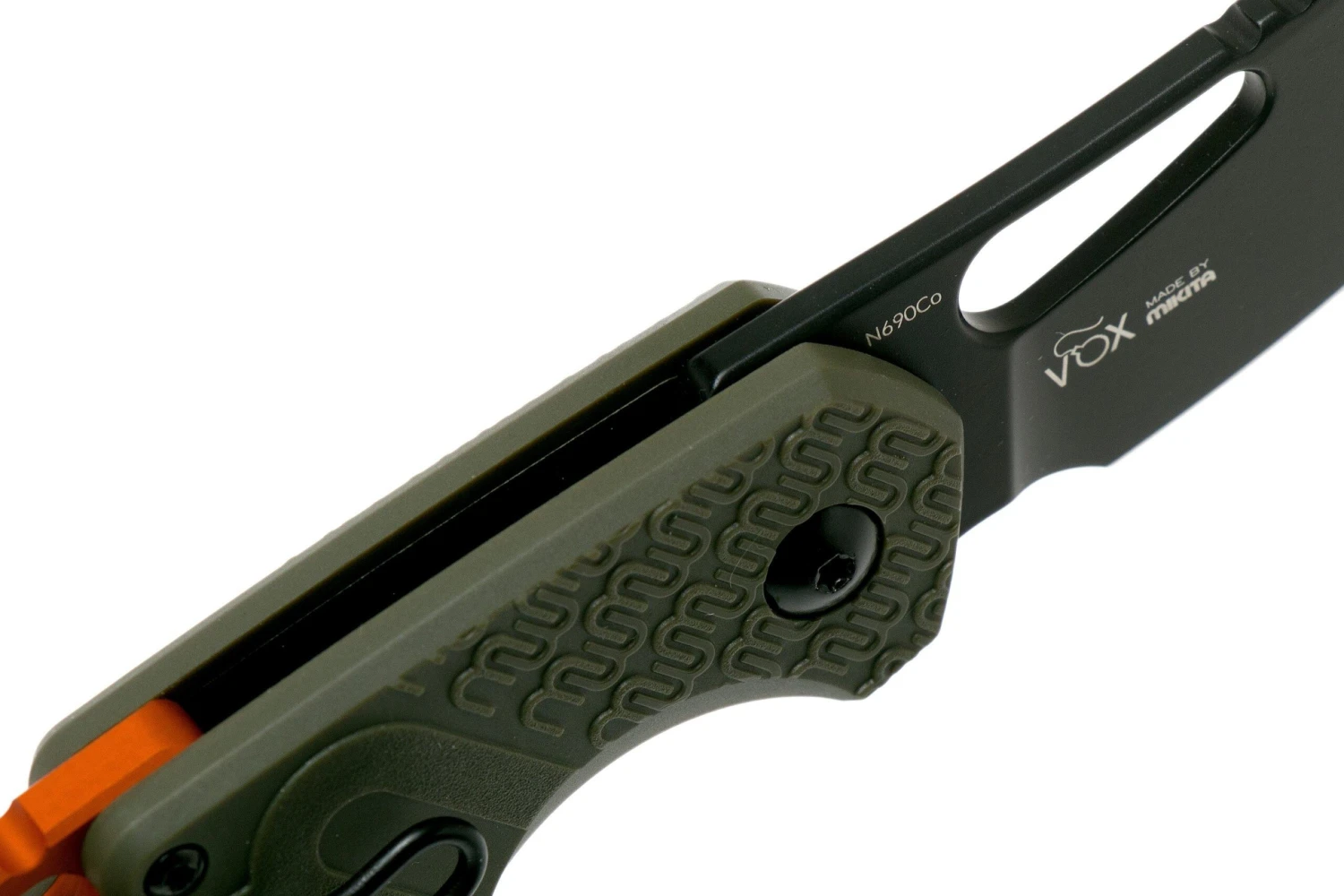 MKM Isonzo FX03-2PGO Cleaver OD Green FRN, Black Blade Couteau De Poche, Jesper Voxnaes Design 8 MKM Isonzo FX03-2PGO Cleaver OD Green FRN, Black Blade Couteau De Poche, Jesper Voxnaes Design – Image 6