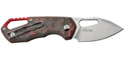 MKM Isonzo FX03-3CL Clip Point Stonewashed, Lava Flow Carbon Fiber, Couteau De Poche, Jesper Voxnaes Design -Spyder Couteau Magasin MMK FX03 3CL 02 mkm