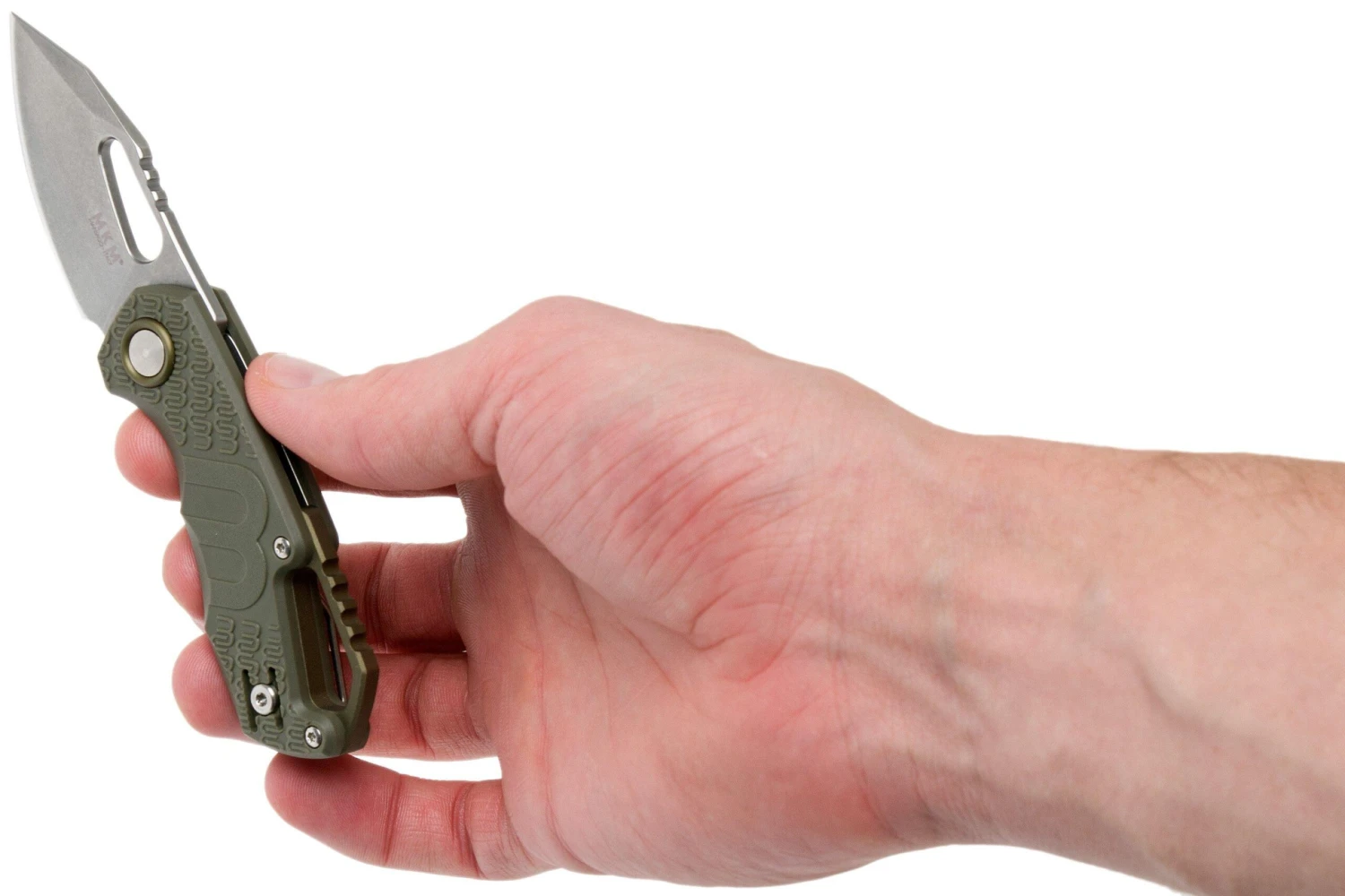 MKM Isonzo FX03-3PGR Clip Point Green FRN Couteau De Poche, Jesper Voxnaes Design 10 MKM Isonzo FX03-3PGR Clip Point Green FRN Couteau De Poche, Jesper Voxnaes Design â Image 8