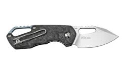 MKM Isonzo FX03M-3CM Clip Point Marble Carbon Fiber, Couteau De Poche, Jesper Voxnaes Design -Spyder Couteau Magasin MMK FX03M 3CM 02 mkm