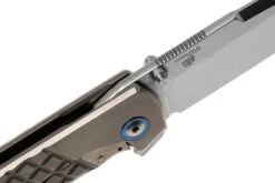 MKM Maximo MM-T Sandblasted Titanium Couteau De Poche, Bob Terzuola Design 15 MKM Maximo MM-T Sandblasted Titanium Couteau De Poche, Bob Terzuola Design -Spyder Couteau Magasin MMK MM T 06 mkm knives