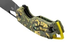 MKM Vincent VCV-CTD Black PVD VANAX, Toxic Storm Carbon Fiber, Lime Green Aluminum, Couteau De Poche, Jesper Voxnaes Design -Spyder Couteau Magasin MMK VCV CTD 04 mkm