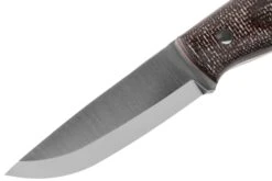 Nordic Knife Design Forester 100, N690, Bison Micarta 2021 Couteau Fixe -Spyder Couteau Magasin NKD2021 03 nordic knife design