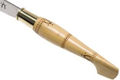 Nontron No. 25 Turning Ferrule, Boxwood, Clog Shape NN25 Couteau De Poche 13 Nontron No. 25 Turning Ferrule, Boxwood, Clog Shape NN25 Couteau De Poche -Spyder Couteau Magasin NN25 06 nontron