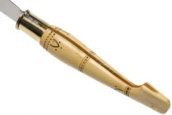 Nontron No. 30 Turning Ferrule, Boxwood, Clog Shape NN30 Couteau De Poche -Spyder Couteau Magasin NN30 05 nontron