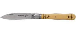 Nontron Violin Knife P3, Boxwood NNP3V Couteau De Poche