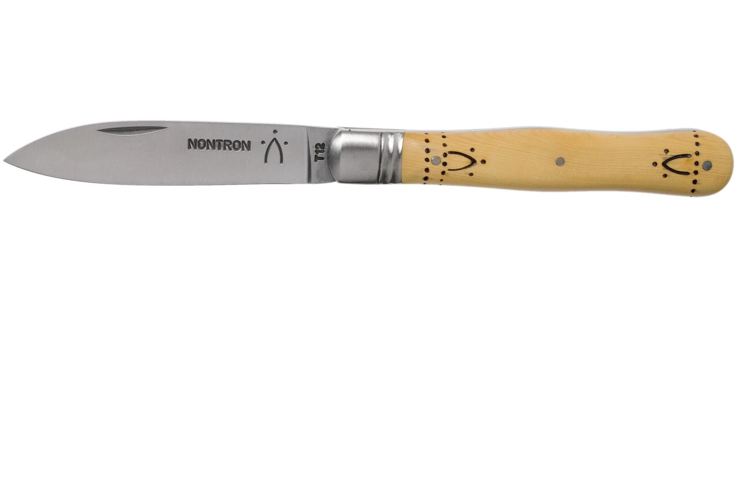 Nontron Violin Knife PP, Boxwood NNPP Couteau De Poche 3 Nontron Violin Knife PP, Boxwood NNPP Couteau De Poche