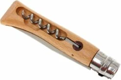 Opinel NO. 10 Couteau De Poche Avec Un Tire-bouchon -Spyder Couteau Magasin OPT001410 04 opinel no 10 kurkentrekker opt001410 d4