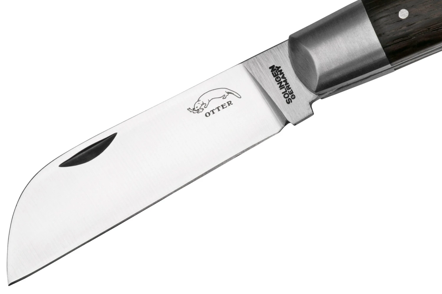 Otter Anchor Knife 172 ML Large Carbon, Smoked Oak, Stainless Anchor, Couteau De Poche 5 Otter Anchor Knife 172 ML Large Carbon, Smoked Oak, Stainless Anchor, Couteau De Poche – Image 3