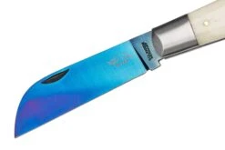 Otter Anchor Knife 173 KN M.L Large Blue Carbon, Bone, Brass Anchor, Couteau De Poche -Spyder Couteau Magasin OR173KNML 03 otter