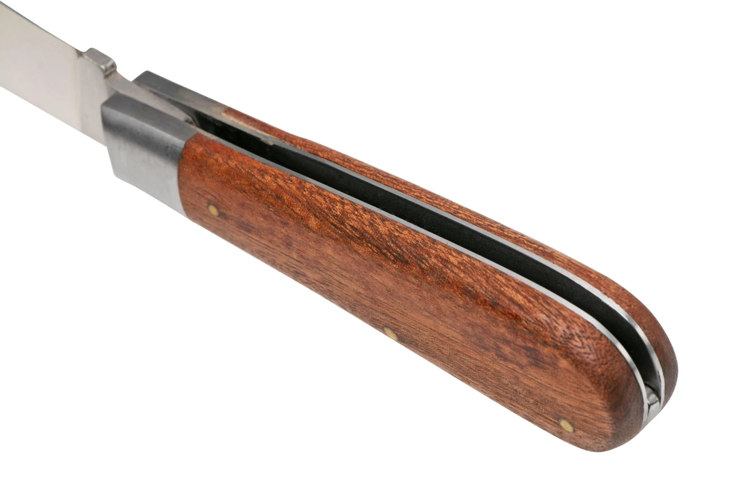 Otter Anchor Knife 173 R Large Stainless, Sapeli, Brass Anchor, Couteau De Poche 7 Otter Anchor Knife 173 R Large Stainless, Sapeli, Brass Anchor, Couteau De Poche â Image 5