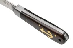 Otter Anchor Knife 174 M.L. Small Carbon, Grenadilla, Brass Anchor, Couteau De Poche 15 Otter Anchor Knife 174 M.L. Small Carbon, Grenadilla, Brass Anchor, Couteau De Poche -Spyder Couteau Magasin OR174ML 07 otter