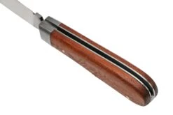 Otter Anchor Knife 174 Small Carbon, Sapeli, Brass Anchor, Couteau De Poche -Spyder Couteau Magasin OR174 05 otter