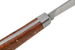 Otter Anchor Knife 174 Small Carbon, Sapeli, Brass Anchor, Couteau De Poche -Spyder Couteau Magasin OR174 06 otter