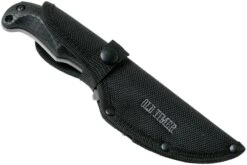 Old Timer Copperhead Drop Point Fixed Blade 2143OT With Guthook, Couteau De Chasse -Spyder Couteau Magasin OT2143OT 07 schrade old timer